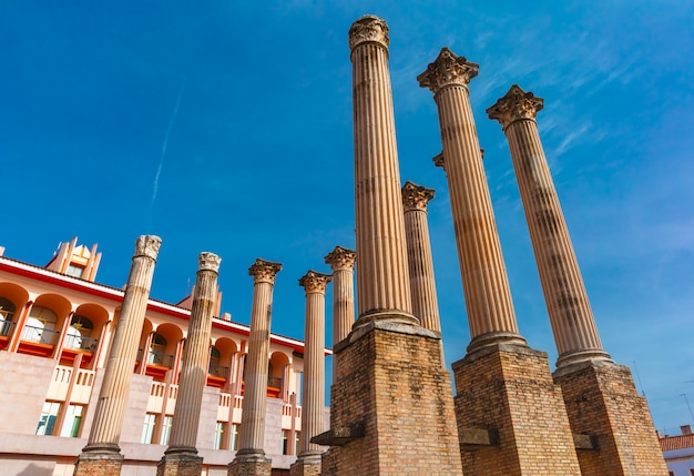 Colonne romane del tempio, Cordova, Spagna