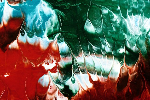 Colorato sfondo artistico liquido mix contrastante vernici fluide Carta da parati a trama sirena astratta