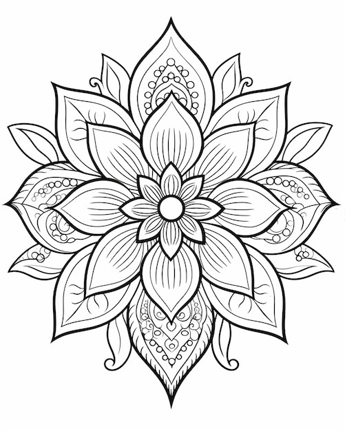 Colorazione del Mandala Collezione del Mandala