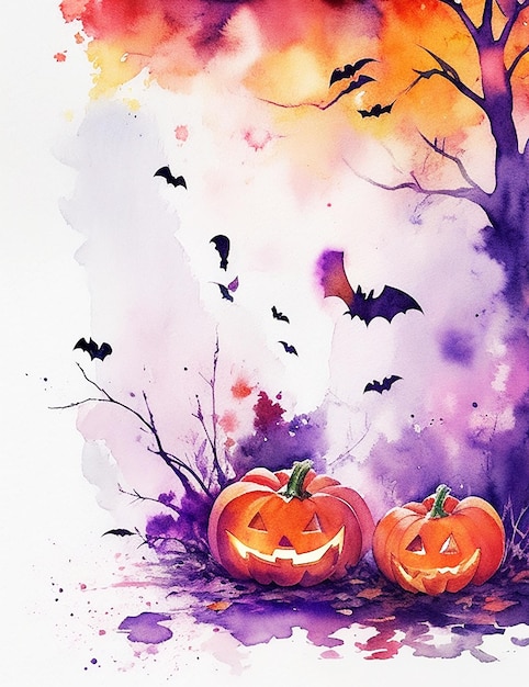 colore acqua sfondo halloween