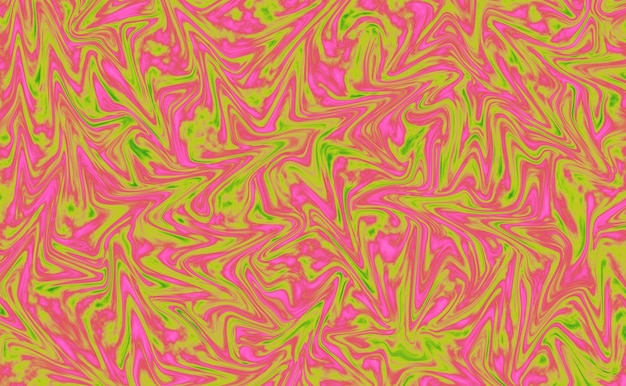 Colore al neon di verde lime e motivo rosa caldo per uno sfondo astratto