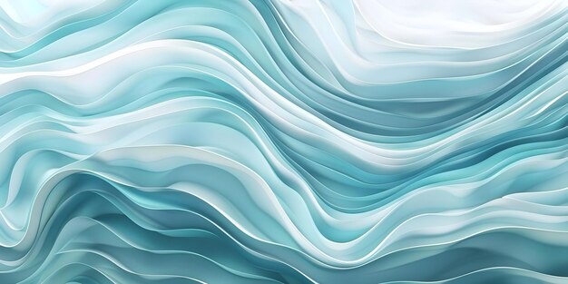 Colore blu chiaro disegno di onde astratte