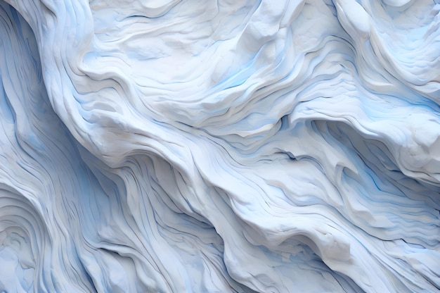colore blu e bianco consistenza realistica di una bella roccia scolpita carta da parati di sfondo 3D