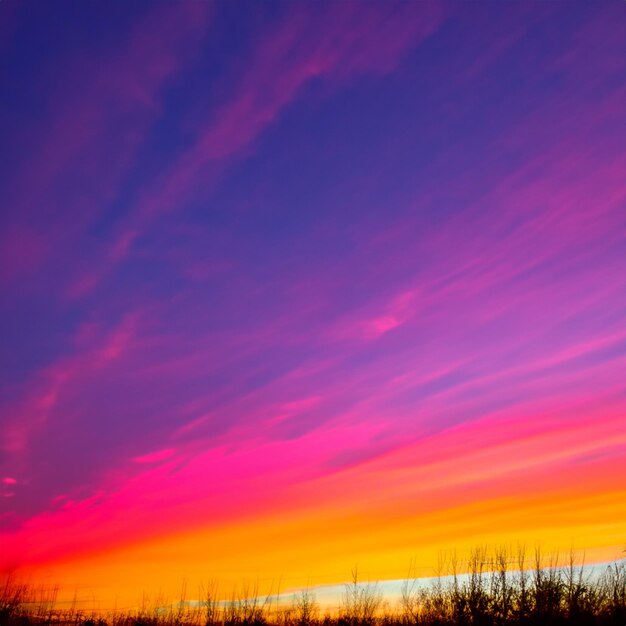 colore del cielo serale