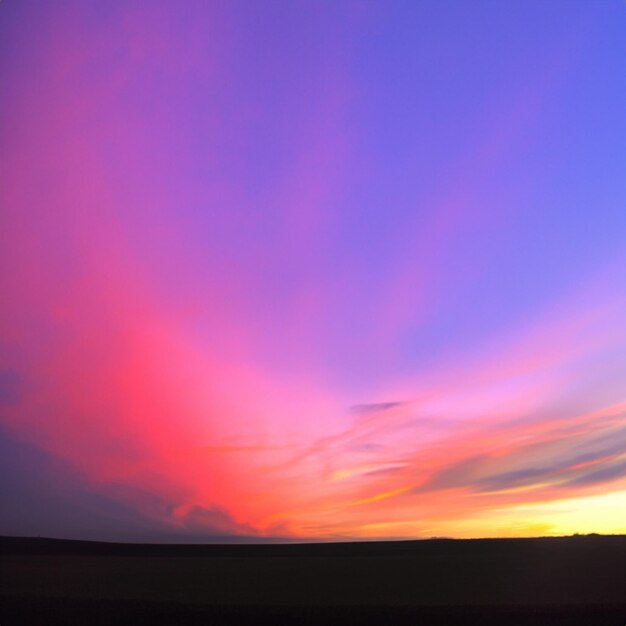 colore del cielo serale