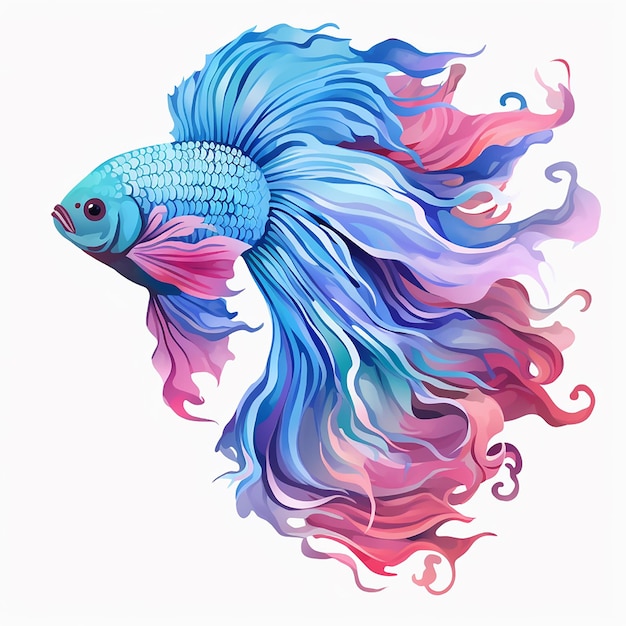 Colore dell'acqua Pesce Clipart