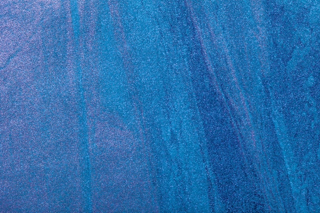 Colore di sfondo astratto blu navy e turchese. Quadro multicolore su tela.