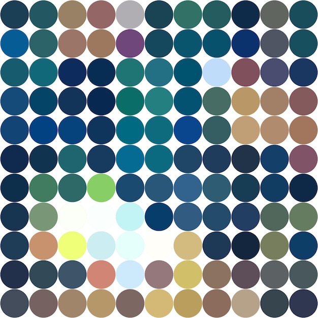 colore di sfondo con il punto rotondo