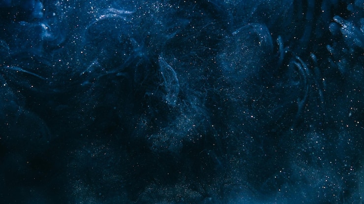 Foto colore fumo sfondo notte magica grigio scuro scintilla vapore ipnotico cielo stelle scintillanti flusso d'aria