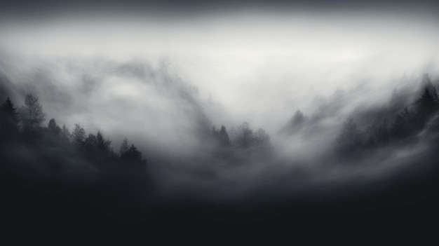 Colore grigio sfondo nebbia
