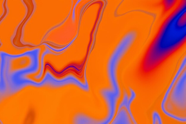 Colore liquido sfocato sullo sfondo