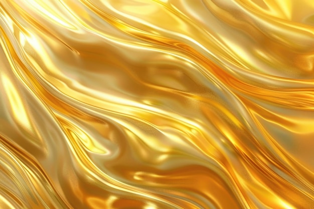 colore oro di lusso sfondo ondulato astratto onde di colore morbido astratto