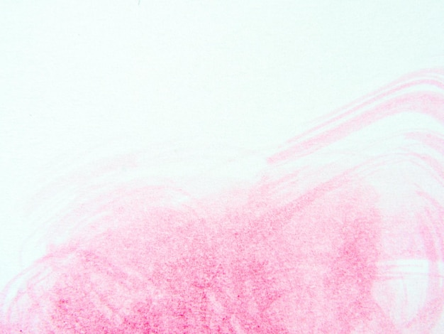 Colore rosa Acquerello sfondo astratto dipinto su carta bianca copia spazio sopra
