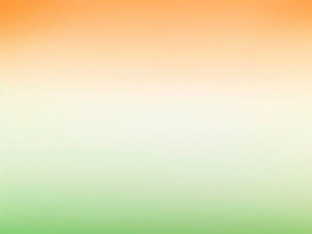 colore sfumato dall'arancione al verde nel concetto di sfondo della bandiera indiana