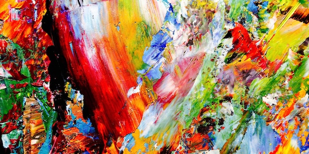 Colore texture Dipinto a mano olio su tela Sfondo di arte astratta Arte contemporanea moderna
