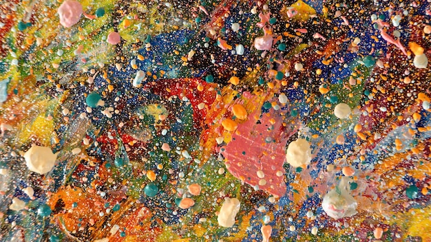 Colore texture Dipinto a mano olio su tela Sfondo di arte astratta Arte contemporanea moderna