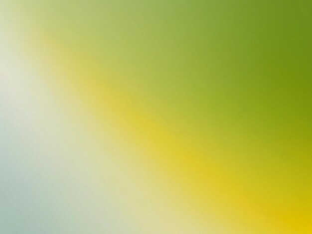 Colore verde con sfondo giallo sfocato con gradiente vivido