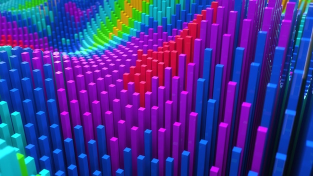 Colorful abstract background illustration