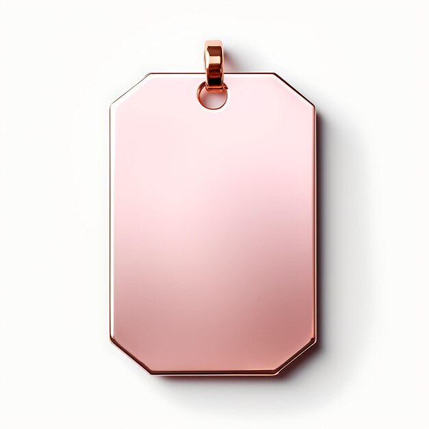 Colorful Modern Chic Price Tag Hexagonal Shape Blush Pink and Rose Go Creative Hang collezione di tag