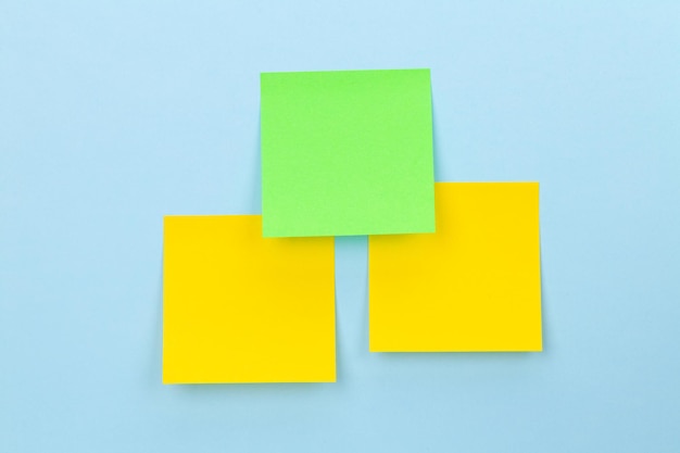 Colorful sticky notes