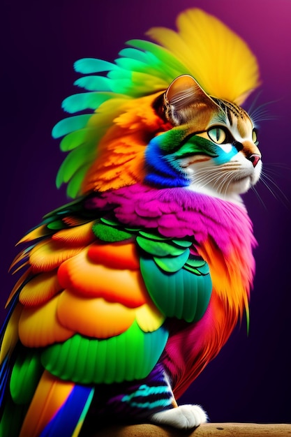 Colorfull Bird Ai Genera