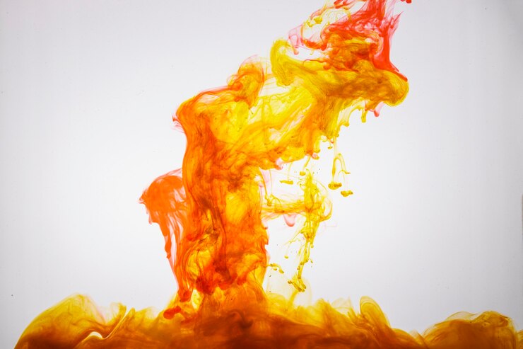 Foto colori acrilici e inchiostro in acqua