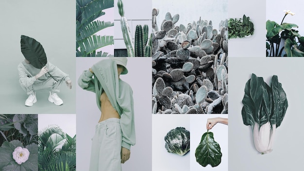 colori della moda moodboard minimalista