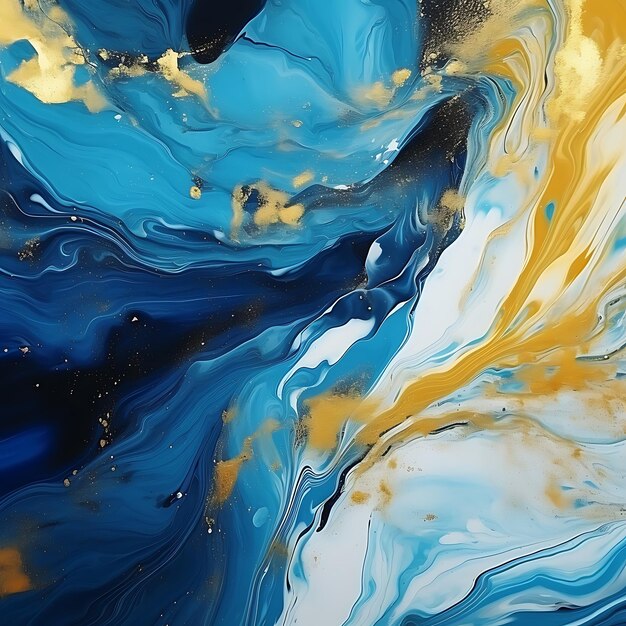 colori di sfondo astratti blu e oro brillante