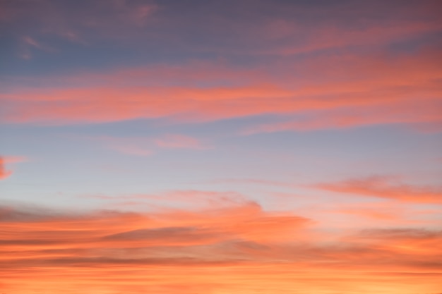 Colori vivaci in uno sfondo bellissimo cielo