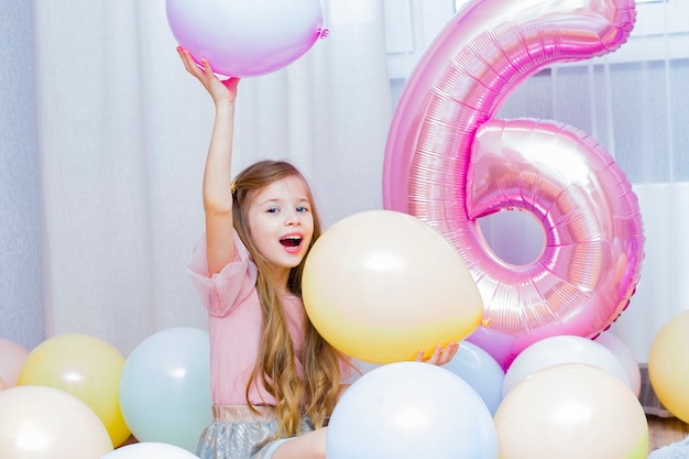 Compleanno della bambina, 6 anni