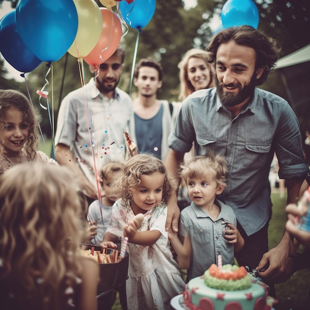 compleanno in famiglia