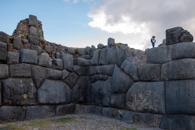 complesso archeologico di sacsayhuaman, cusco, perù