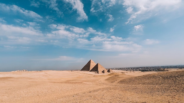 Complesso delle Piramidi di Giza Egitto Il Cairo