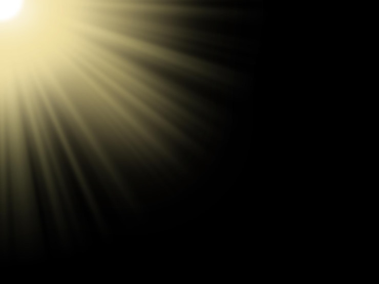 Foto composizione dei razzi luminosi