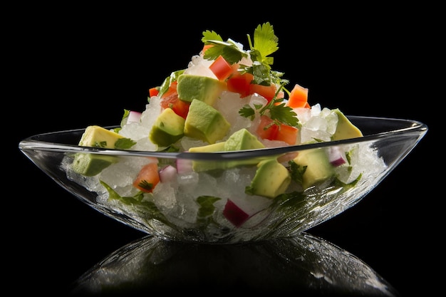 Composizione del ceviche delizioso