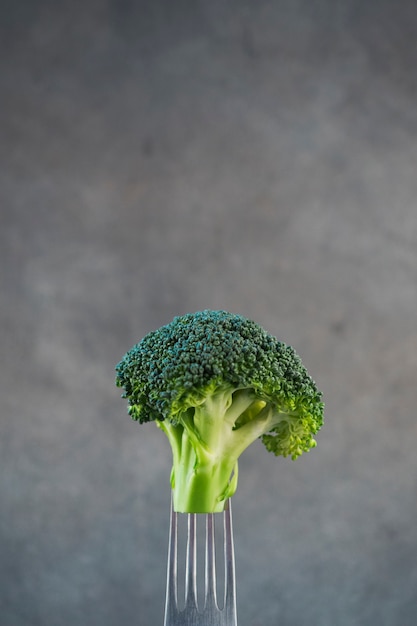 Composizione di cibo sano con broccoli