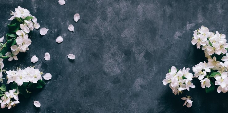 Foto composizione di fiori di fioritura primaverile