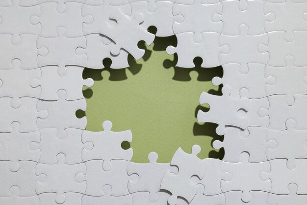 Composizione di puzzle per concetti e idee diversi