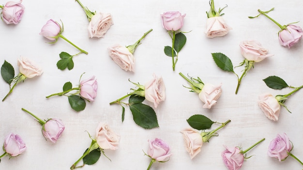 Composizione di San Valentino fiori.