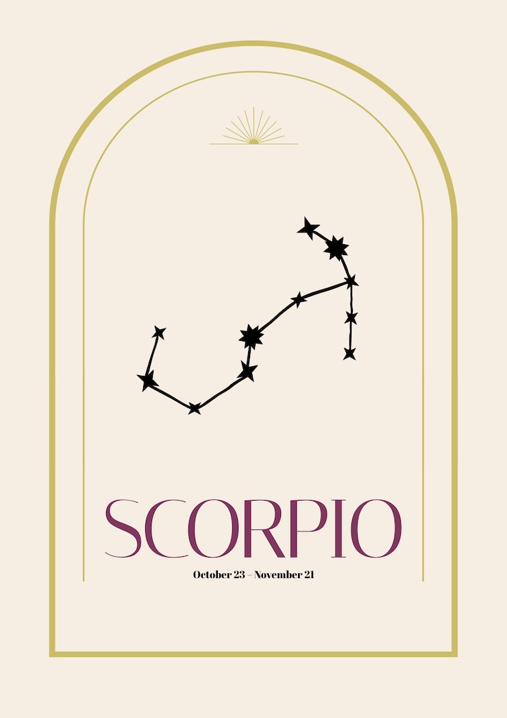 Foto composizione per segno zodiacale con costellazione
