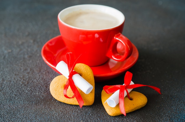 Composizione romantica per San Valentino, compleanno o festa della mamma.