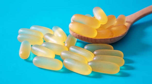 Compresse di olio di pesce capsule di gel Omega3 selettiva focusmedica