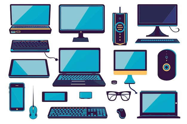 computer 3d logo