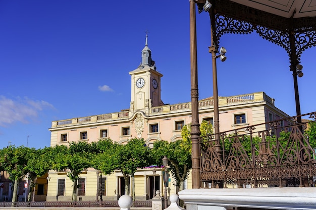 Comune della città monumentale di Alcala de Henares a Madrid