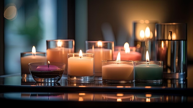 Concediti la serenità della spa con le candele per aromaterapia