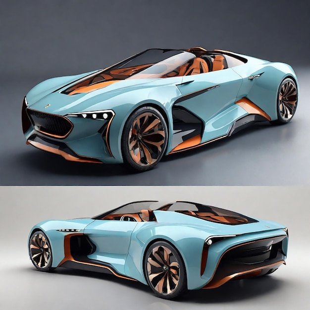 Concept car AIEnhanced con funzionalità avanzate