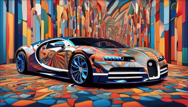 Concept design Bugatti personalizzato