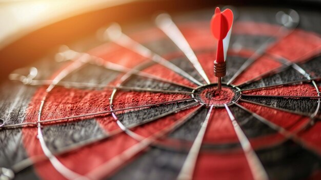 Concept di dartboard CRM AI generativa