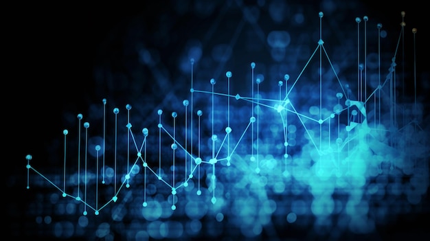 Concetto biostatistico AI generativa