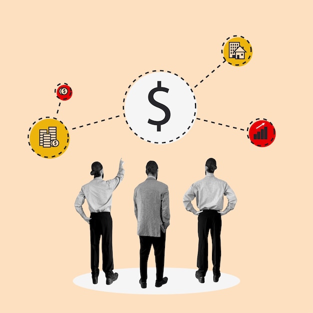 Concetto commerciale astratto